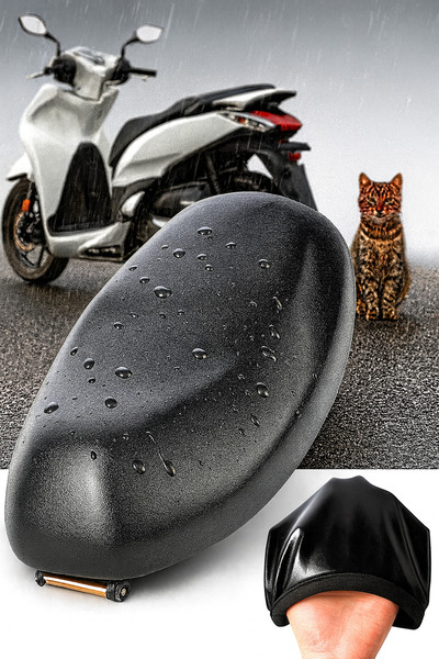 lawrenceshop غطاء مقعد جلدي للدراجة النارية من Mondial Air Time