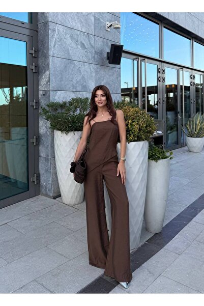 edz moda moda ve tarzın buluştuğu nokta Women's Modal Asymmetrical Cut Suit Trend