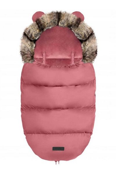 Ricokids 4-in-1 Sleeping Bag with Openings for Stroller, Sled, Elmi Dusty Pink