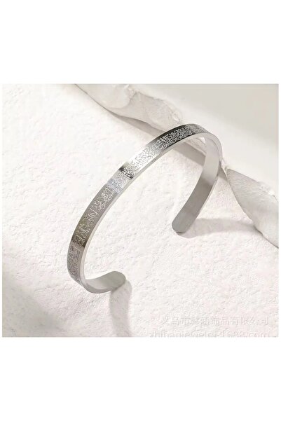 AURA Ayetel kürsi li çelik bileklik