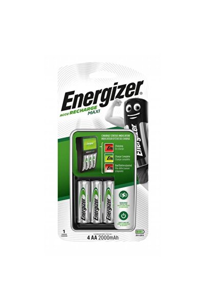 Energizer Battery Charger EN-321401 Maxi Power Plus AA, AAA + 4 Batteries 230...
