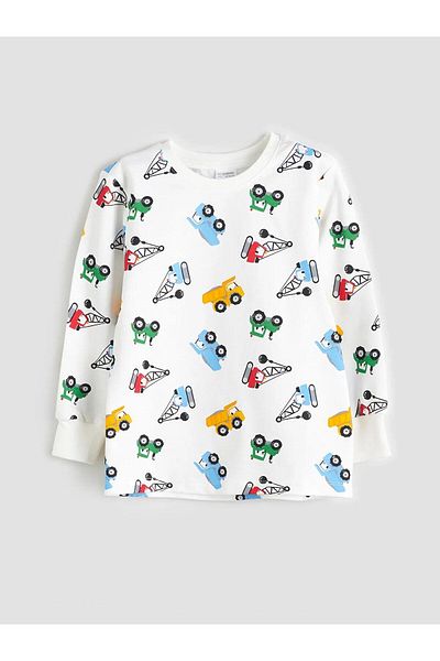 LC Waikiki Printed Boys' Pajama Set (W5)