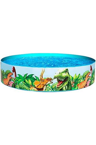 BESTWAY Importadora la Merced 244 Cm Large Dinosaur Circular Pool