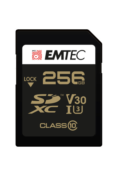 Emtec Card de memorie SpeedIN Pro, 256GB, SDXC, V30, A1, 4K
