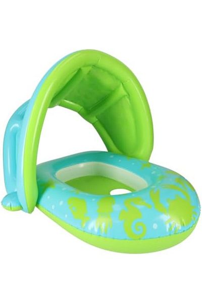BESTWAY 31.5" x 33.5"/80cm x 85cm Splash Star Shaded Baby Boat 34091