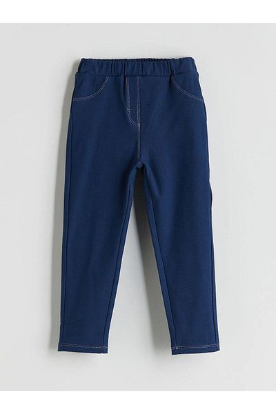 LC Waikiki Girls' Leggings Trousers with Elastic Waist (W5)