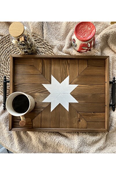 woodalbuba Decorative Wooden Kitchen Presentation Tray