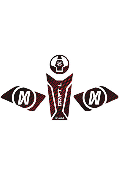 MKARAKAN RVELL Mondial Drift L Uyumlu Tank Pad Set 004