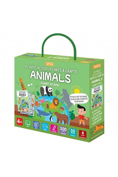 SASSI Primul set de arta & lucru manual - Animalute