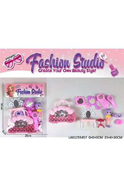 rexa مجموعة شافان إمبكس باربي التجميلية للأطفال - مجموعة مكياج وأزياء للأطفال...