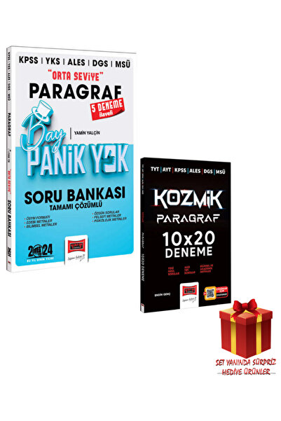 Yargı Yayınları Bay Panik Yok Orta Seviye Paragraf Soru Bankası+Kozmik Paragr...