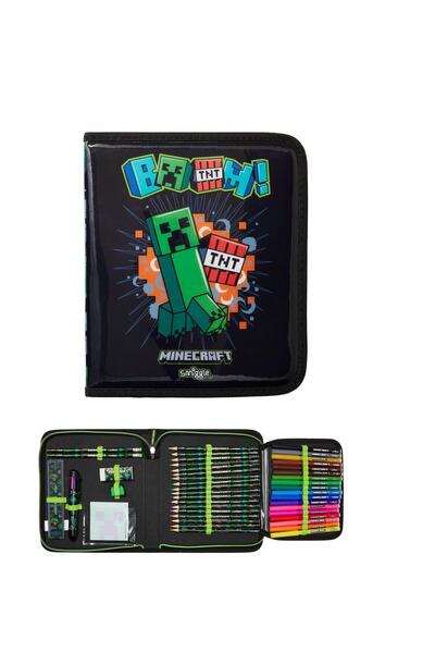 SMIGGLE - Minecraft Kırtasiye Seti ve Kalem Kutusu