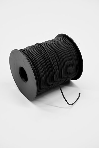 Dokumarkt 1.5 mm Thin Round Rubber Cord - Rubber Cord - Accessory - Decoration Rubber - 100 Meters