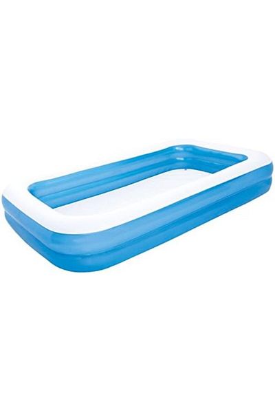 BESTWAY , Blue Rectangular Family Pool 305X183X46Cm -26-54150