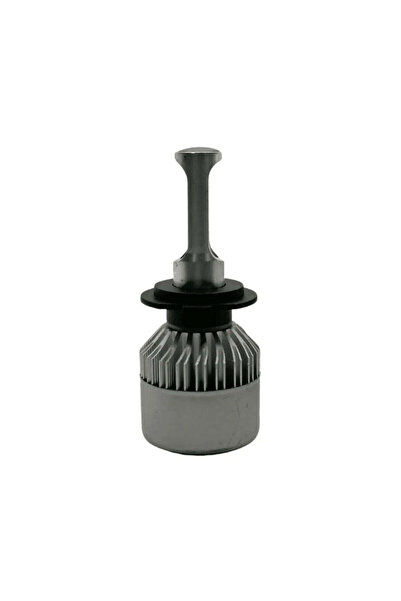 RG Parts Set of 2 LED car headlight bulbs H7 cob 8000lm 6000k cool white with fan