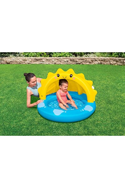 BESTWAY Sunny Days Paddling Pool with Sun Protection Roof 101 x 97 x 71 cm