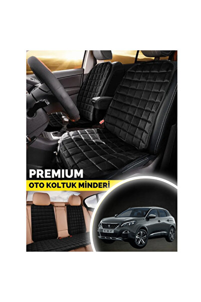 Oto Çizgi Set de huse pentru scaun compatibil Peugeot 3008, ortopedice, cu bu...