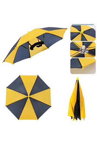 Zey-Al Plaj Yazlık Kafa Şemsiyesi Güneşten Korunmak Için Şapka Şemsiye Güneş ...