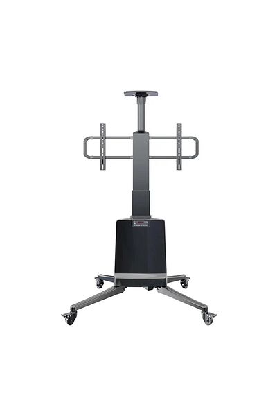 Skilltech Skill Tech SH TW85 Motorized Telescopic TV Stand – 55–85", VESA 600x400, 68.2kg, Silver
