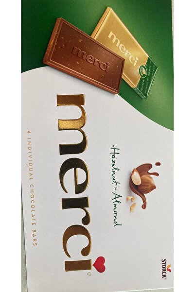 Storck merci hazelnut almond 100gr alman meşeili çikolata