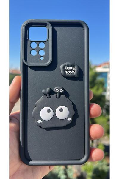 Hatreds Xiaomi Redmi Note 11 Pro - Note 12 Pro 4G Kılıf Çıkartmalı Desenli Ka...