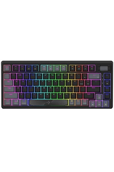 AQIRYS Tastatură mecanică de gaming Adara Mini LE, iluminare RGB, cu fir, com...