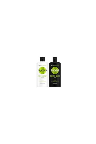 Syoss Curls & Waves Shampoo and Conditioner 440ml - Pack of 2