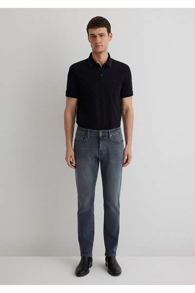 Mavi Marcus Black Hazy Vintage Gray Smoke Jean Trousers 89345