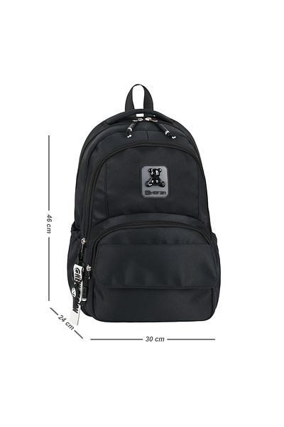 Çanta Sepetim Water Resistant Casual School Backpack with Accessories