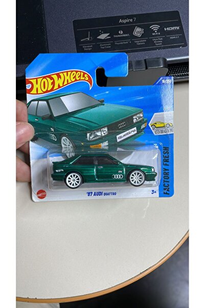 HOT WHEELS 1987 Audi Quattro STH Super Treasure Hunt – Diecast Model (Blister...