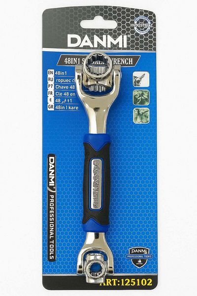 DANMI Socket Wrench 48 in 1 by - 360° Rotating Head