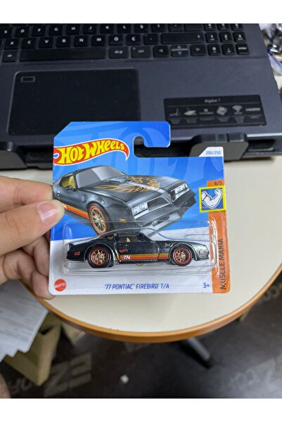 HOT WHEELS ’77 Pontiac Firebird T/A Super Treasure Hunt STH– Muscle Mania 202...