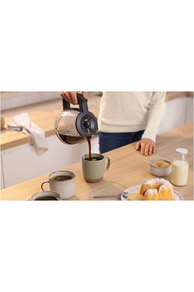 Bosch Cafetiera My Moment TKA3M134, 1.37 l, cana sticla, sistem antipicurare, oprire automata, rezer