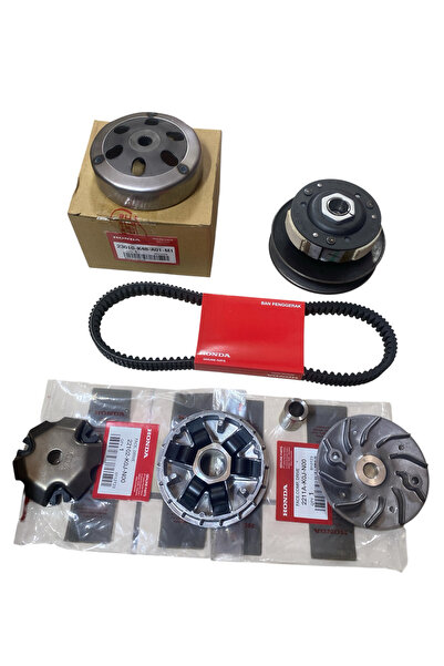 MOTORKİT MK Dio Orjinal Ön Debriyaj + Arka Debriyaj Varyatör Komple + Kayış T...