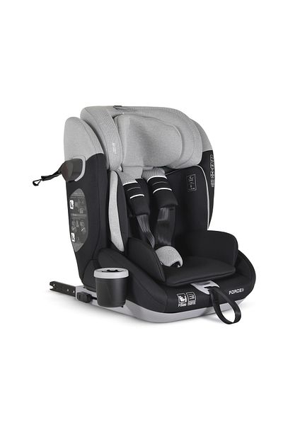 Cangaroo Isofix Force i-Size Top Tether car seat, R129 approved, 76-150 cm or 9-36 kg