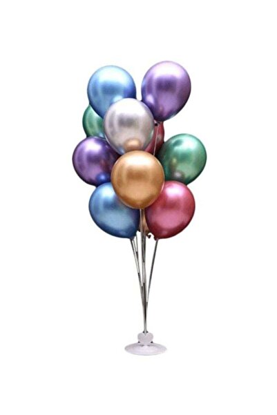 Beauenty حامل بالونات مزخرف على شكل عمود 103×20 سم