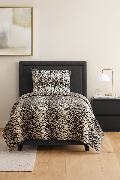 MixCotton Home Single Duvet Cover Set Cotton Fabric Fitted Sheet + Duvet Cover + 1 Pillowcase