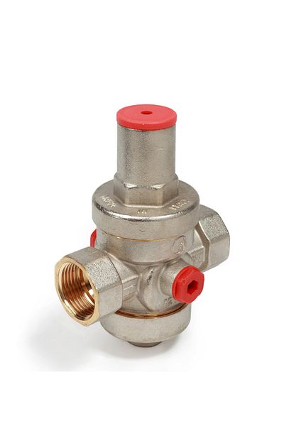 GIACOMINI piston pressure reducer R153PX006, 1 1/4", internal thread, 1-5.5 bar, PN25, nickel brass