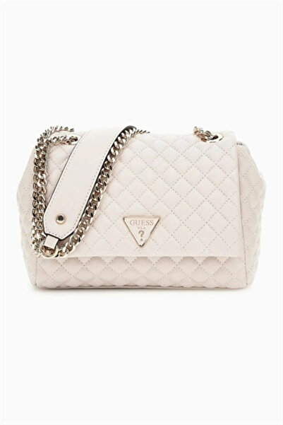 Guess Γυναικεία τσάντα χιαστί Everlee Beige HWQG8679210