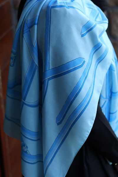 Modechic Collection Belt Pattern Cotton Hijab Shawl