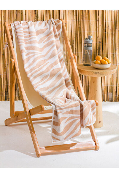 LC Waikiki منشفة شاطئ نسائية مطرزة من Freezen Store مقاس 70x150 سم
