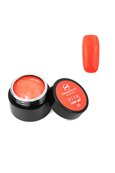 Intisimo Gel UV pentru unghii, tip neon, nail art, densitate mare, modelare ușoară, cod culoare nr. 05, 5g