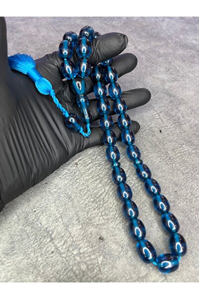 Mos Tespih Large Size Rope Tasseled High End Tightening Amber Prayer Beads