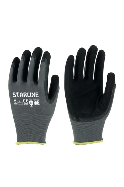 PayBuy Nitrile Coated Work Glove Starline E93 En 388 420 Foam Lasting Flexible Protection