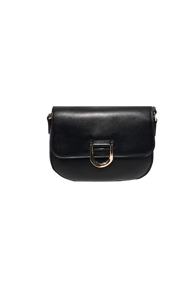 L-line fashion Women's bag, black, 24 x 19 x 8 cm