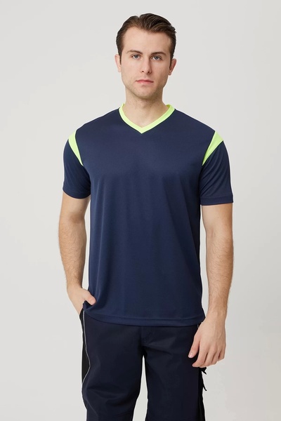 PayBuy Men's V Neck Breathable Tshirt Allium Tee Can Be Flexible Stylish Business Casual for