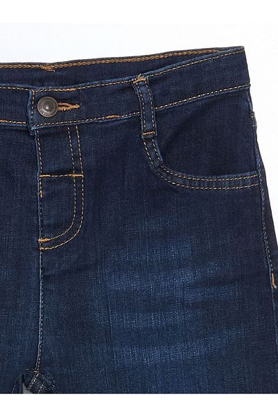 LC Waikiki New Season Adjustable Waist Boy's Jean Shorts