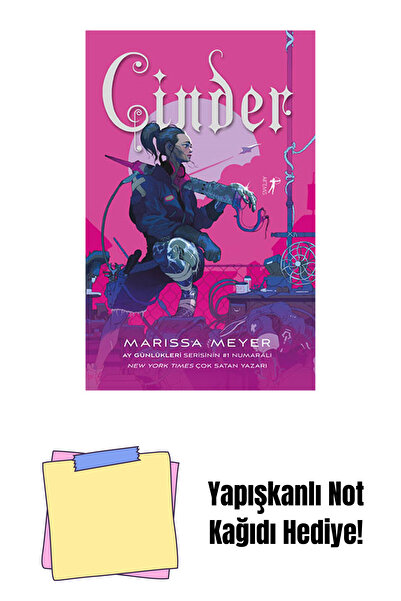 Artemis Yayınları Cinder + Yapışkanlı Not Kağıdı