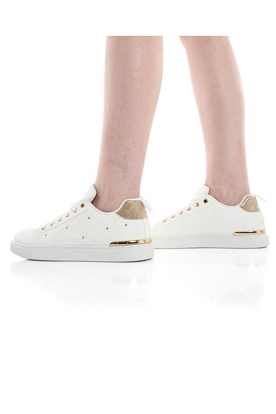 R&B Studded Lace Up Sneakers