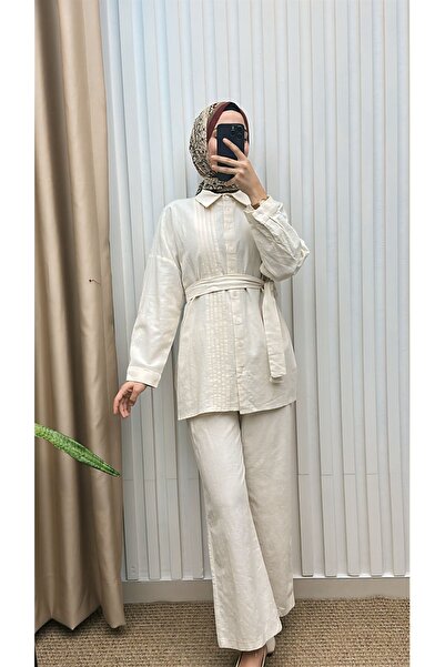 MERVE TESETTÜR مجموعة الكتان Nevrüli